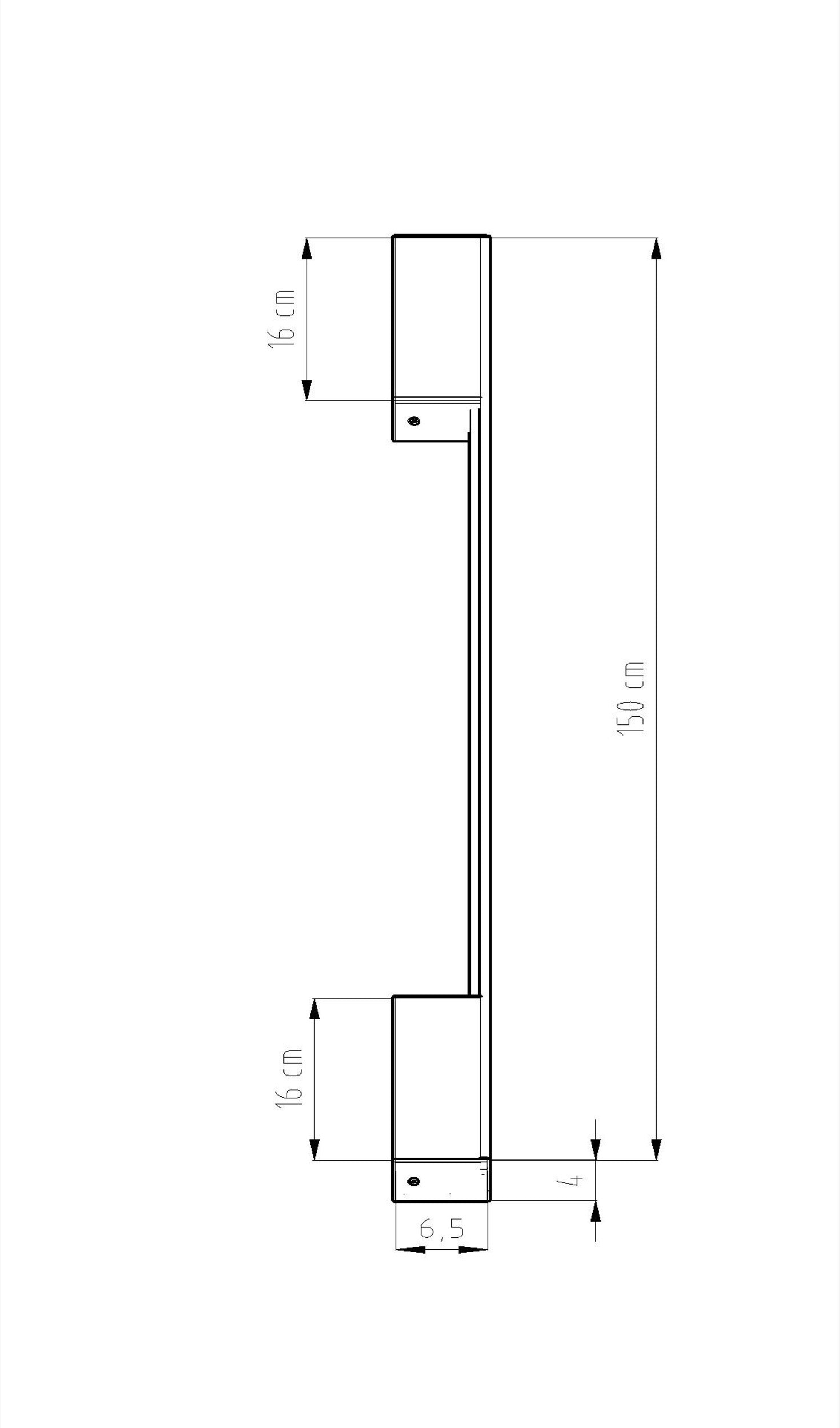 Kinkiet Sappo 150 cm beżowy LED barwa ciepła