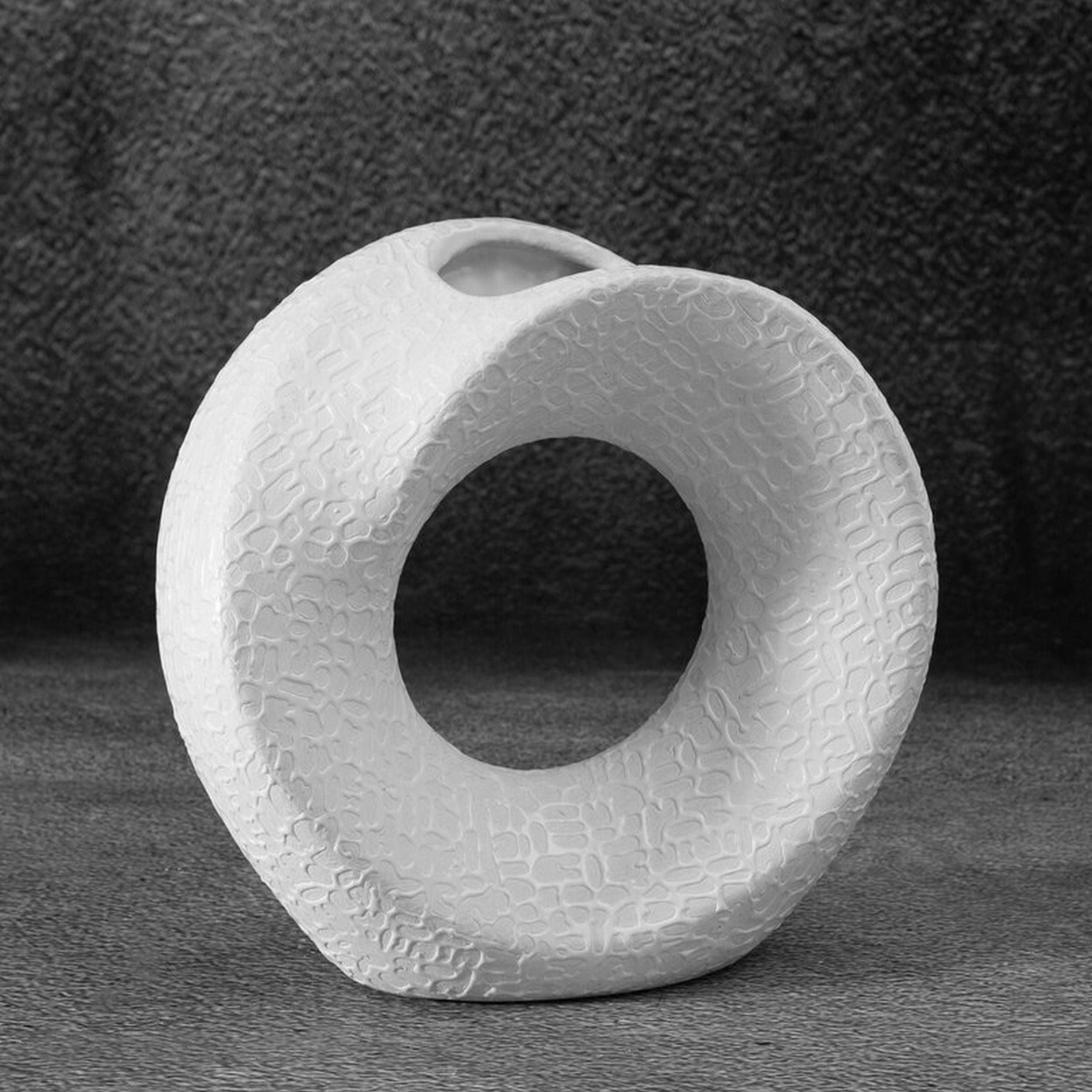 Wazon Riso ceramiczny biały