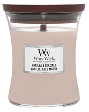 Świeca zapachowa Woodwick Vanilla & Sea Salt 275 g