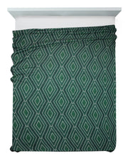 Koc Cassage 150x200 cm złoto-zielony