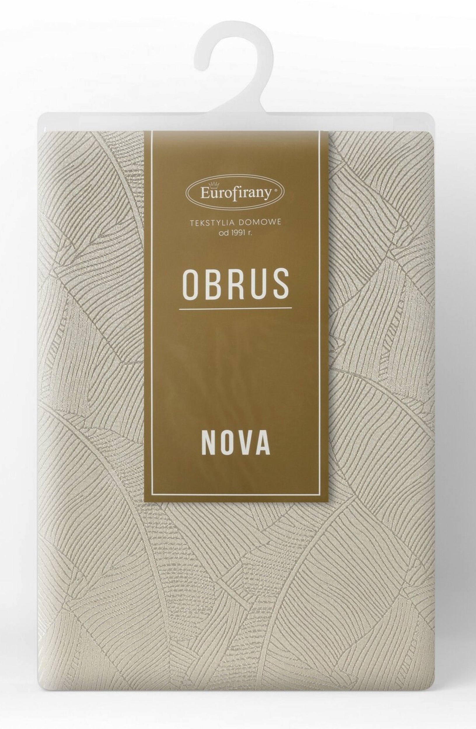 Obrus Alyzess 260x140 cm kremowy