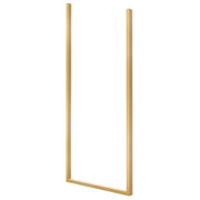 Wieszak na ręczniki Ralv sufitowy złoty 40x2x110 cm