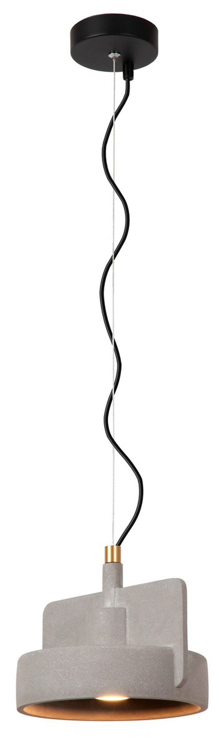 Lampa wisząca Ninja czarno-szara
