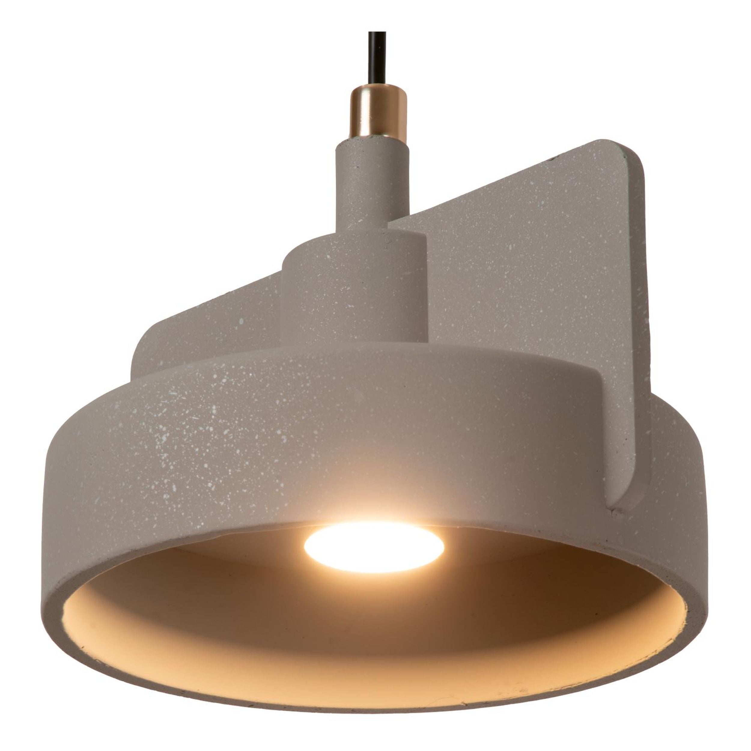 Lampa wisząca Ninja czarno-szara