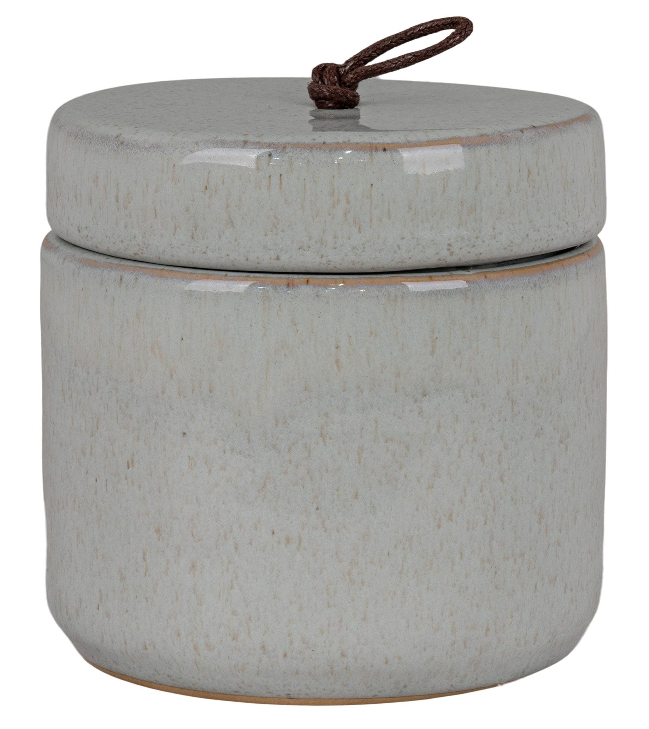 Słoik ceramiczny z pokrywką Divintee szary