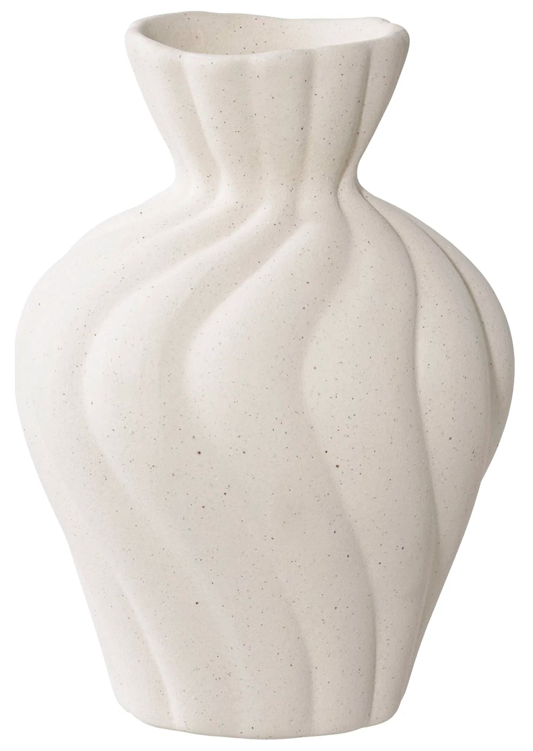 Zestaw 2 wazonów Greteet ceramiczne białe