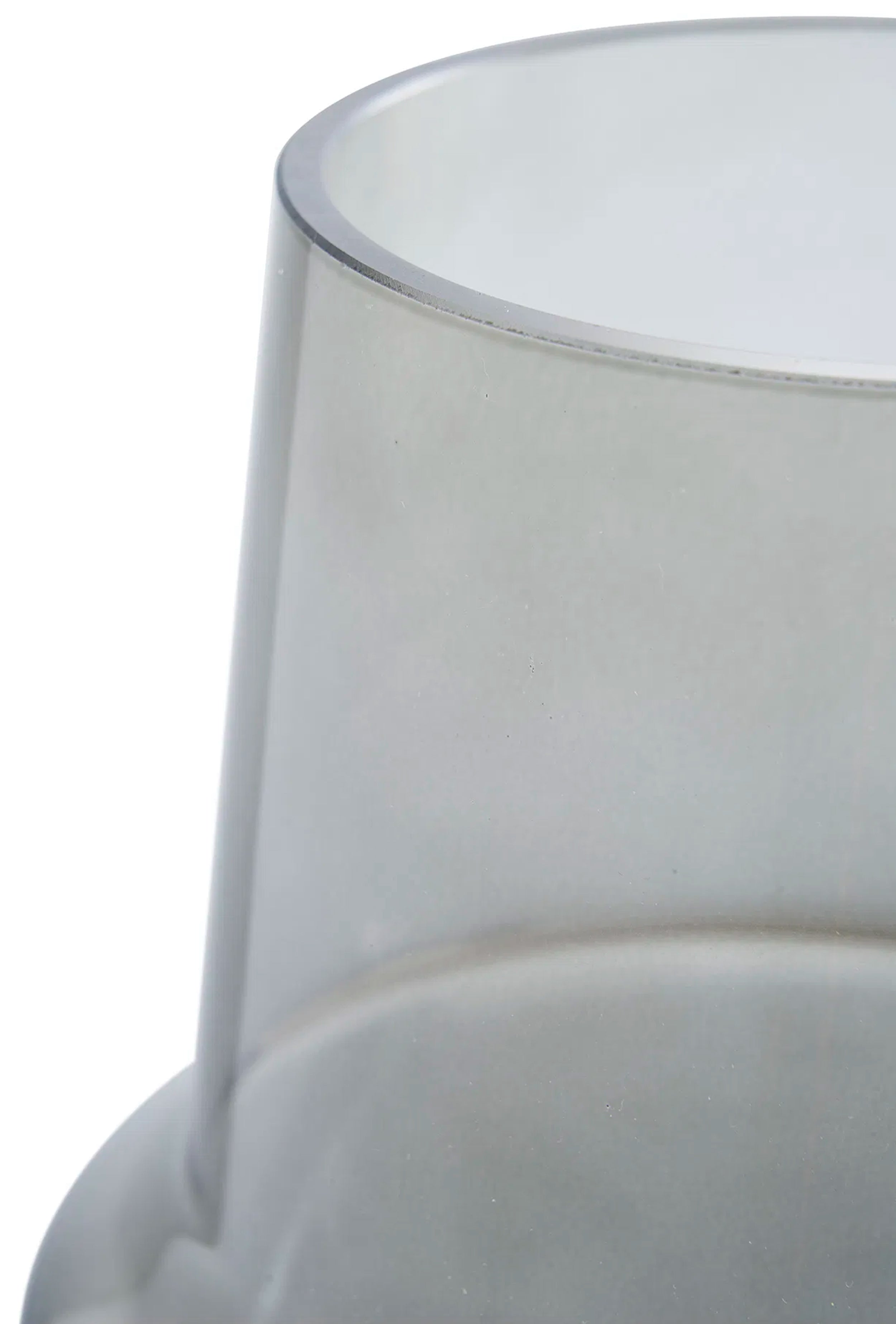 Wazon Tivaro 19 cm szkło dymione