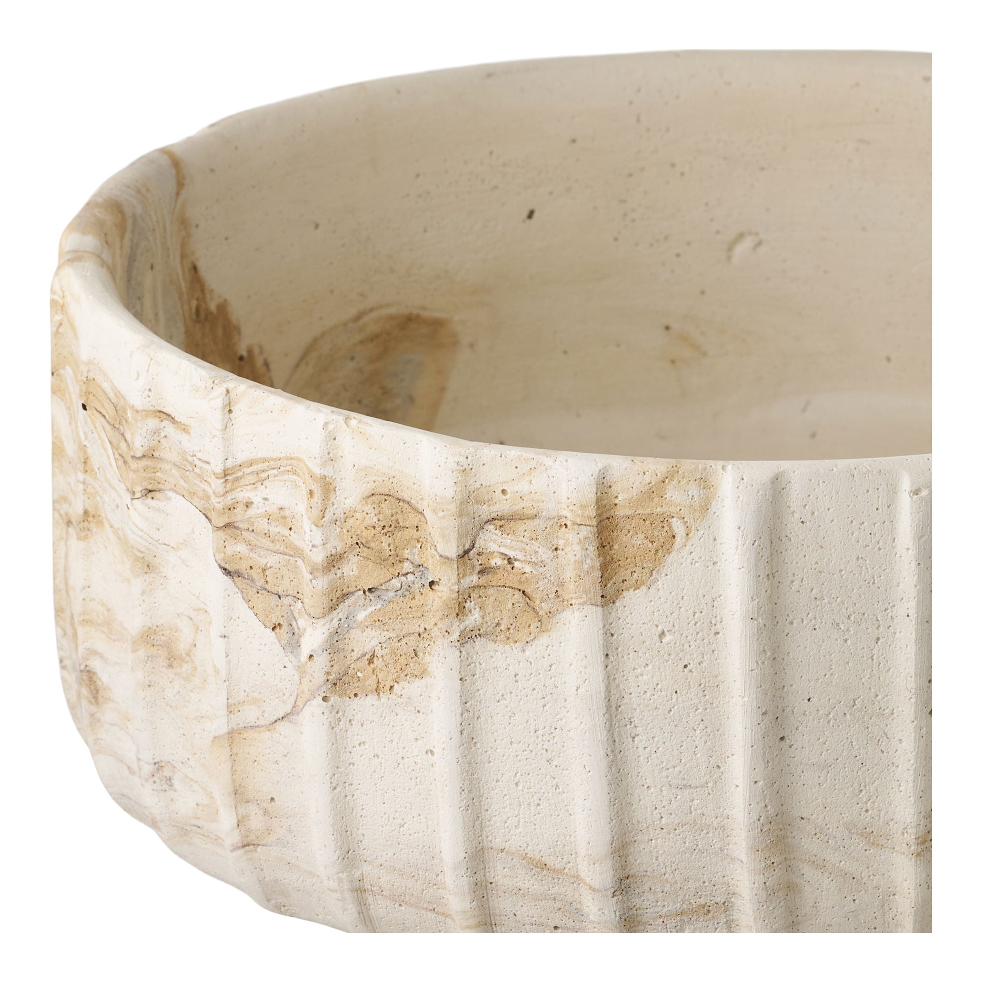 Wazon ceramiczny Selfill 18,5 cm beżowy