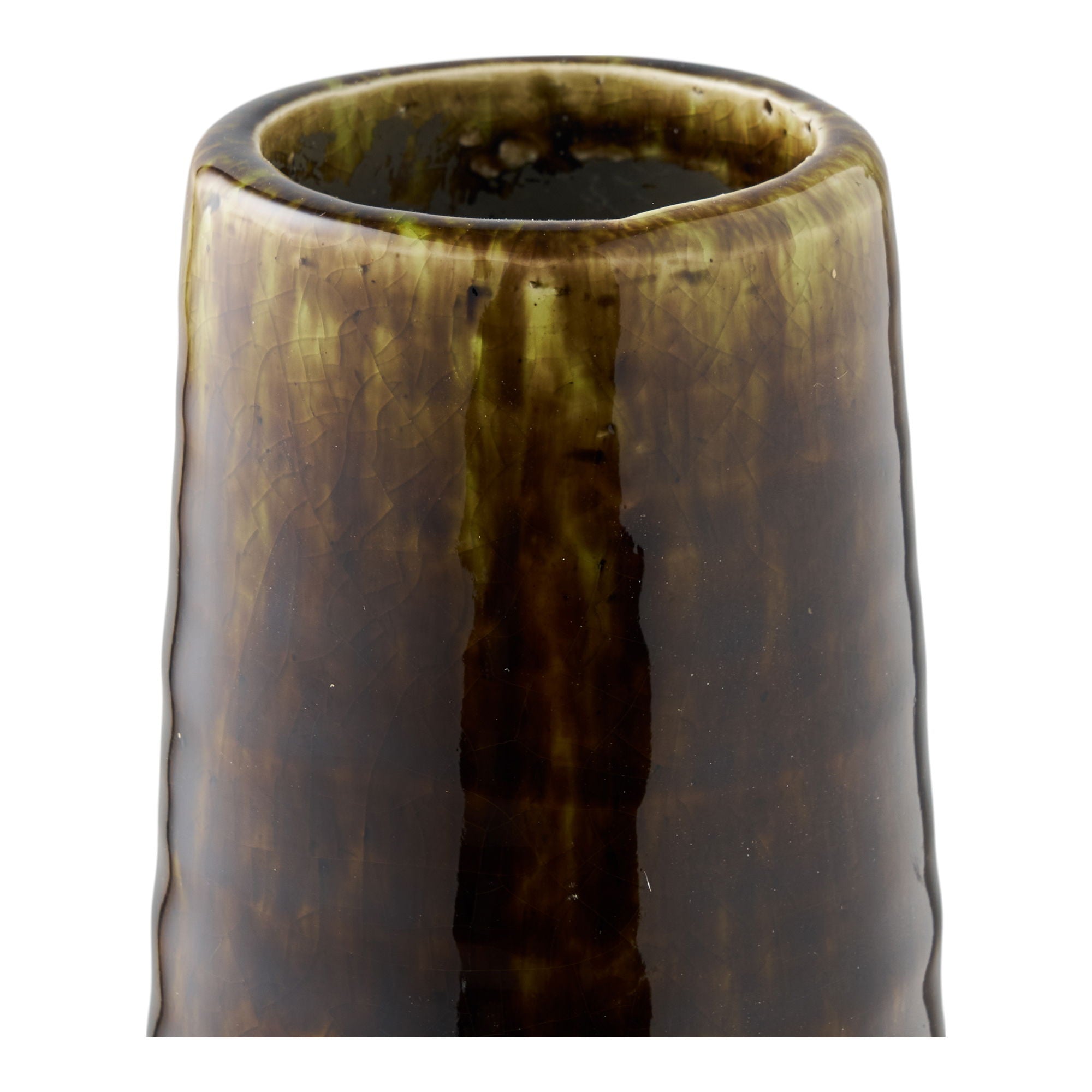 Wazon ceramiczny Uvesine ø11x39 cm brązowy