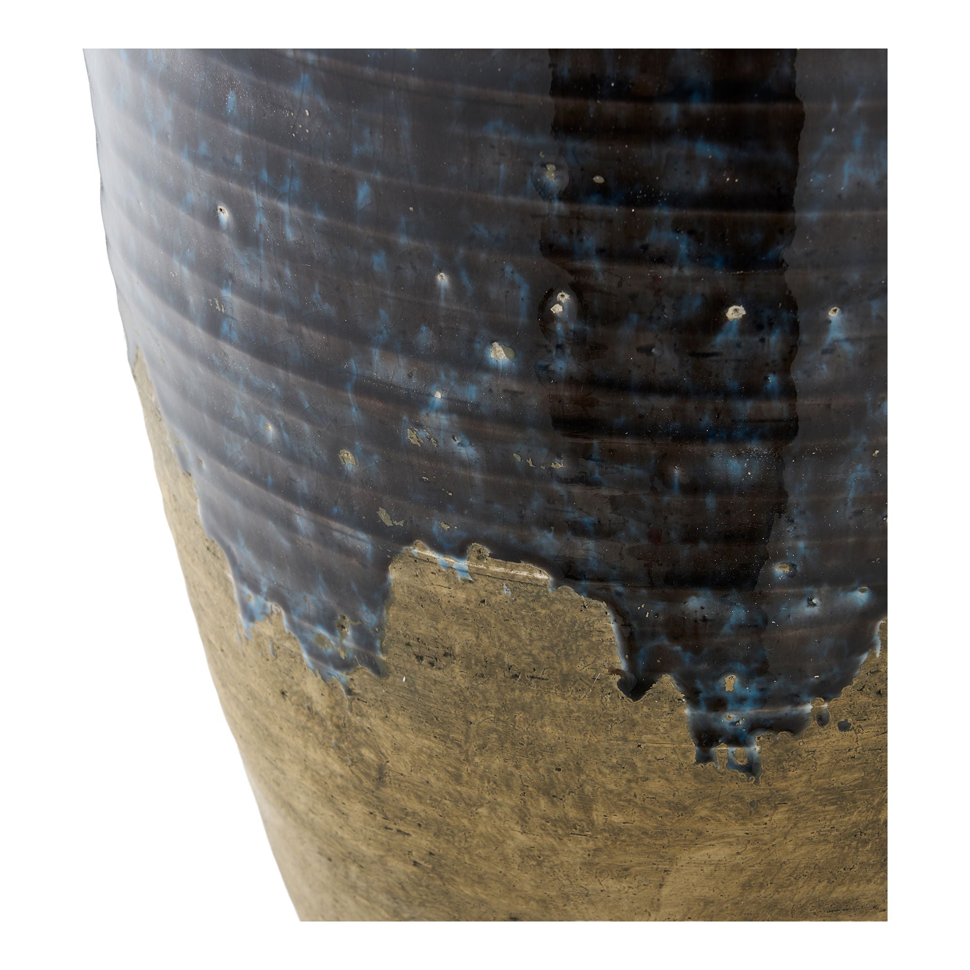 Wazon ceramiczny Uvesine ø27x44,5 cm ciemnoniebieski