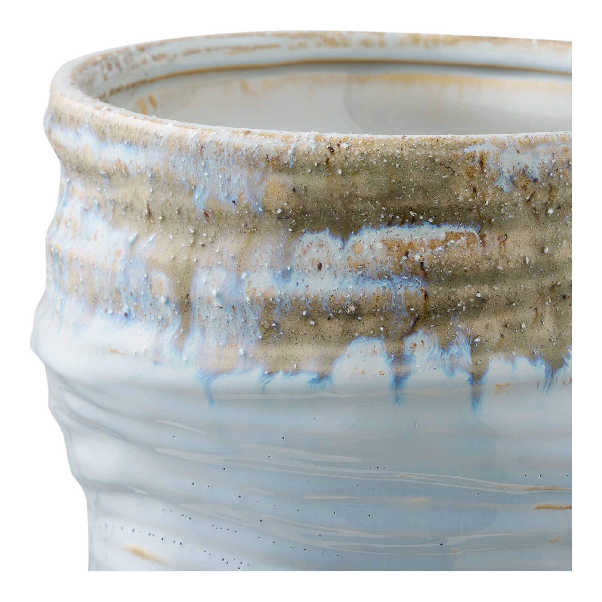 Wazon ceramiczny Uvesine ø19,5x22,5 cm jasnoniebieski