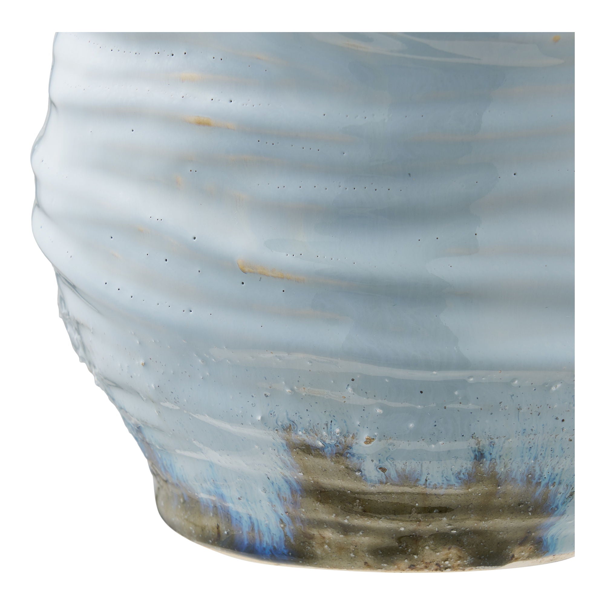 Wazon ceramiczny Uvesine ø19,5x22,5 cm jasnoniebieski
