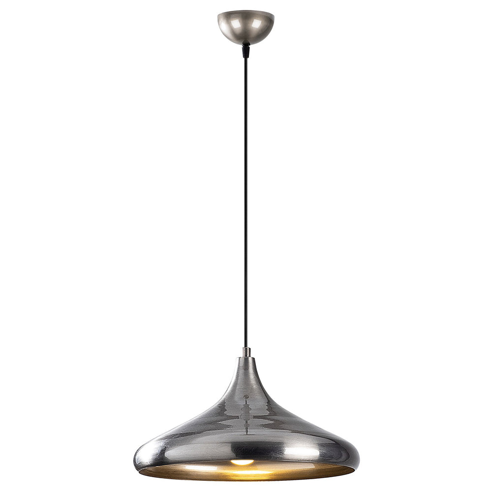Lampa wisząca Theyro średnica 35 cm srebrna