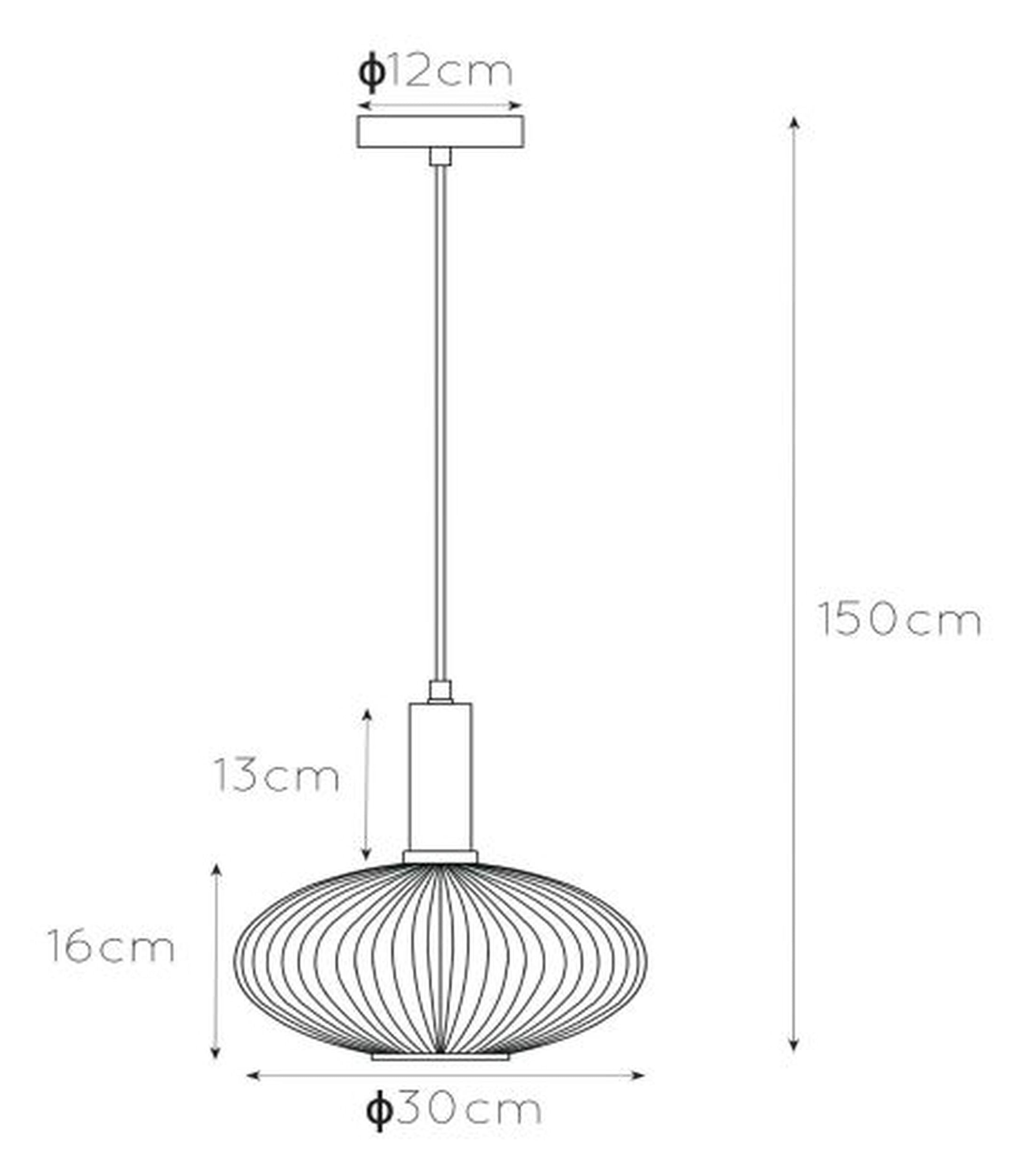 Lampa wisząca Maloto x1 złota