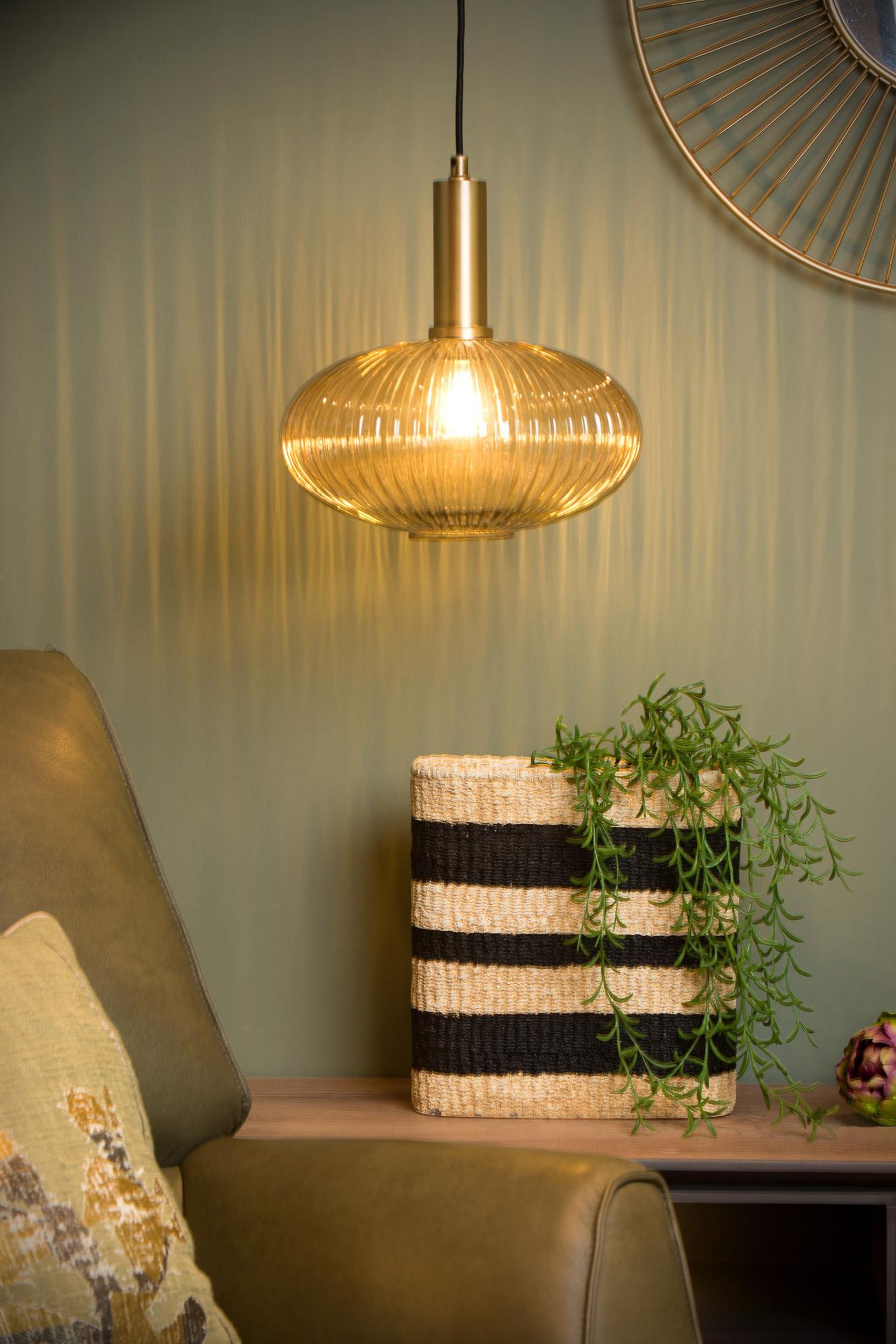 Lampa wisząca Maloto x1 złota
