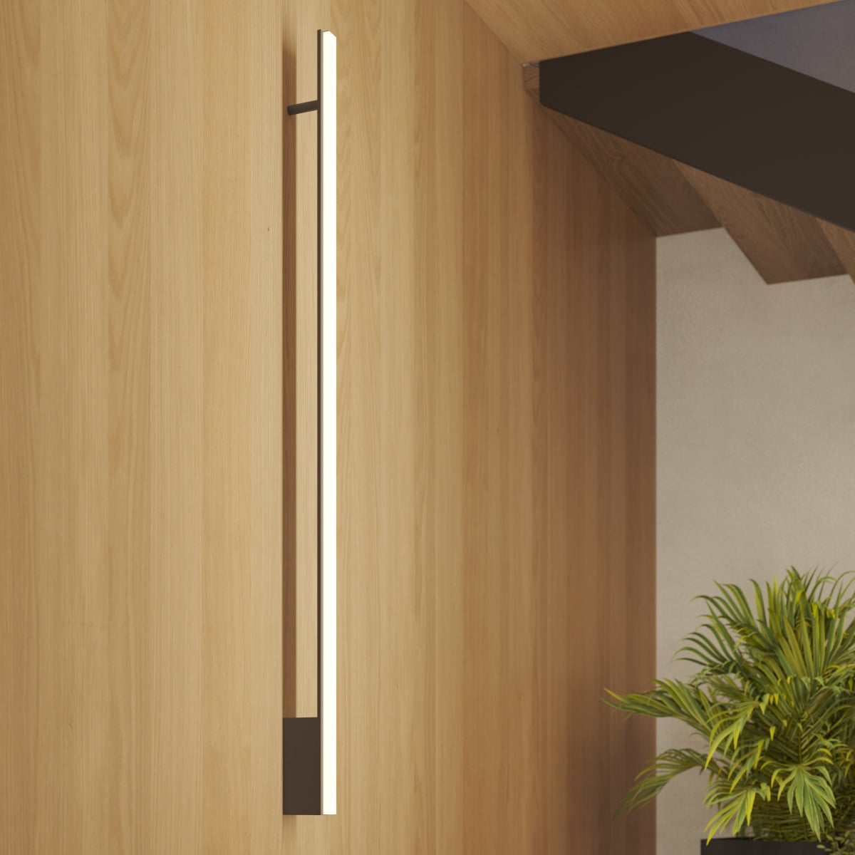 Kinkiet Lagom LED 120 cm czarny 3000K