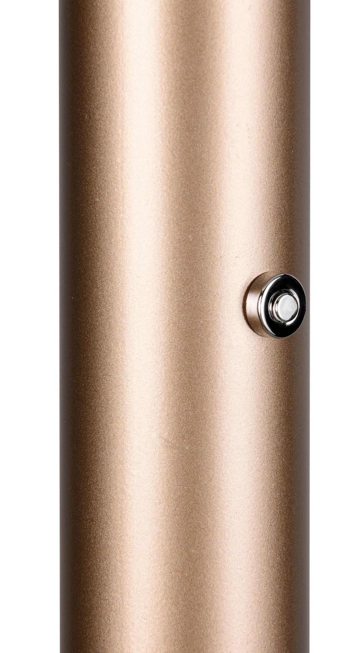 Lampa podłogowa Celeste LED brązowo-czarna
