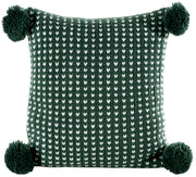 Poszewka na poduszkę Stoctell 45x45 cm biało-zielona świąteczna