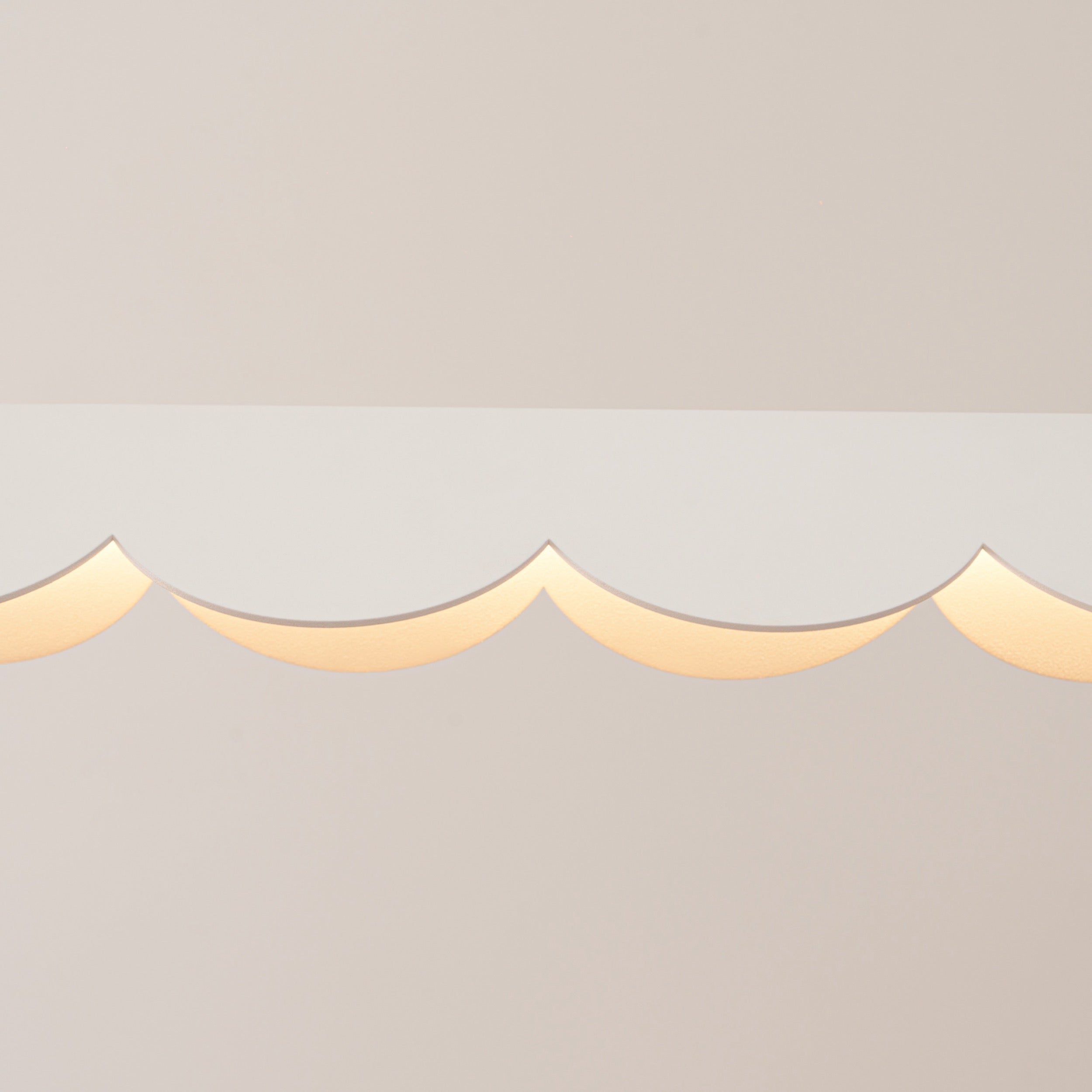 Lampa wisząca Biscuit biała LED barwa ciepła