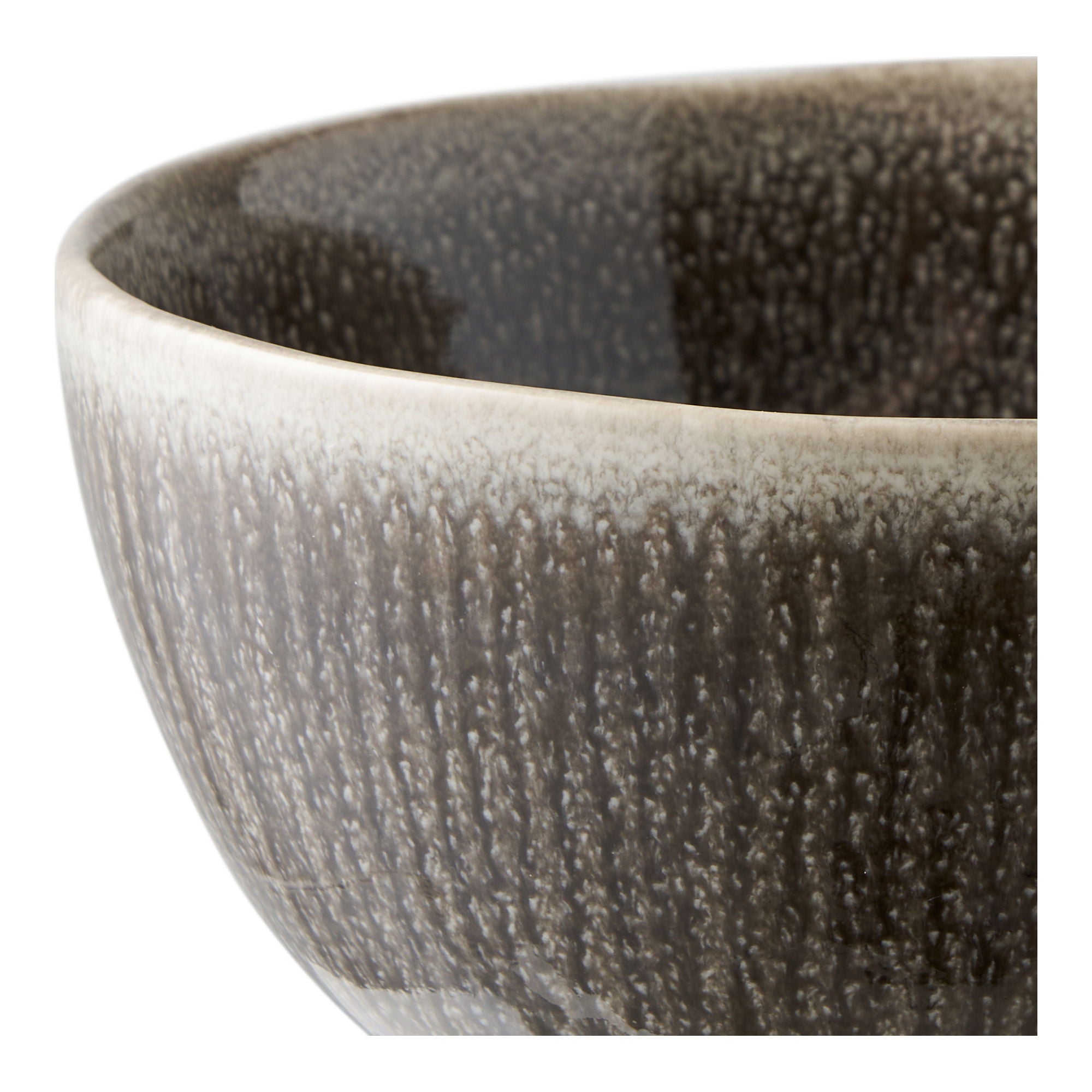 Zestaw 4 misek Viola ø14,5x7 cm ceramiczne szare