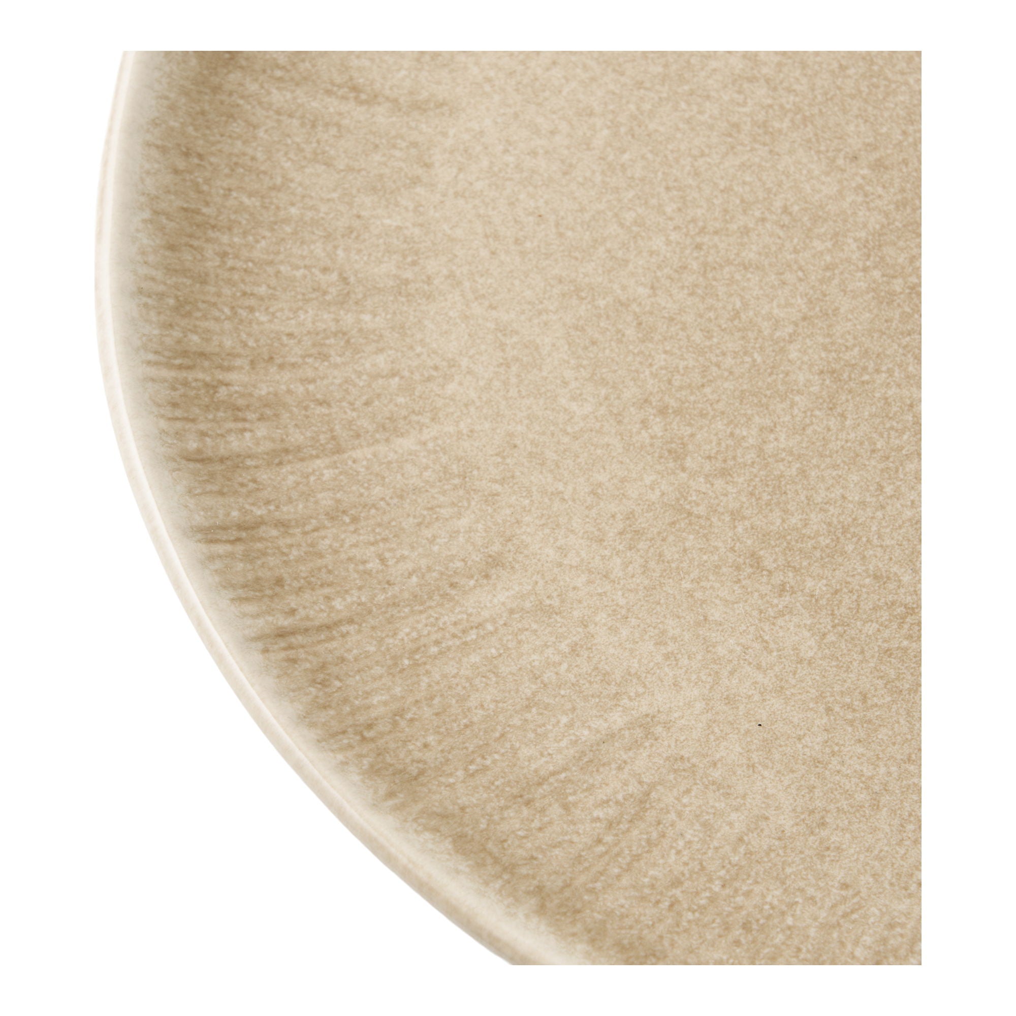 Zestaw 4 talerzy obiadowych Viola ø27 cm ceramiczne beżowe
