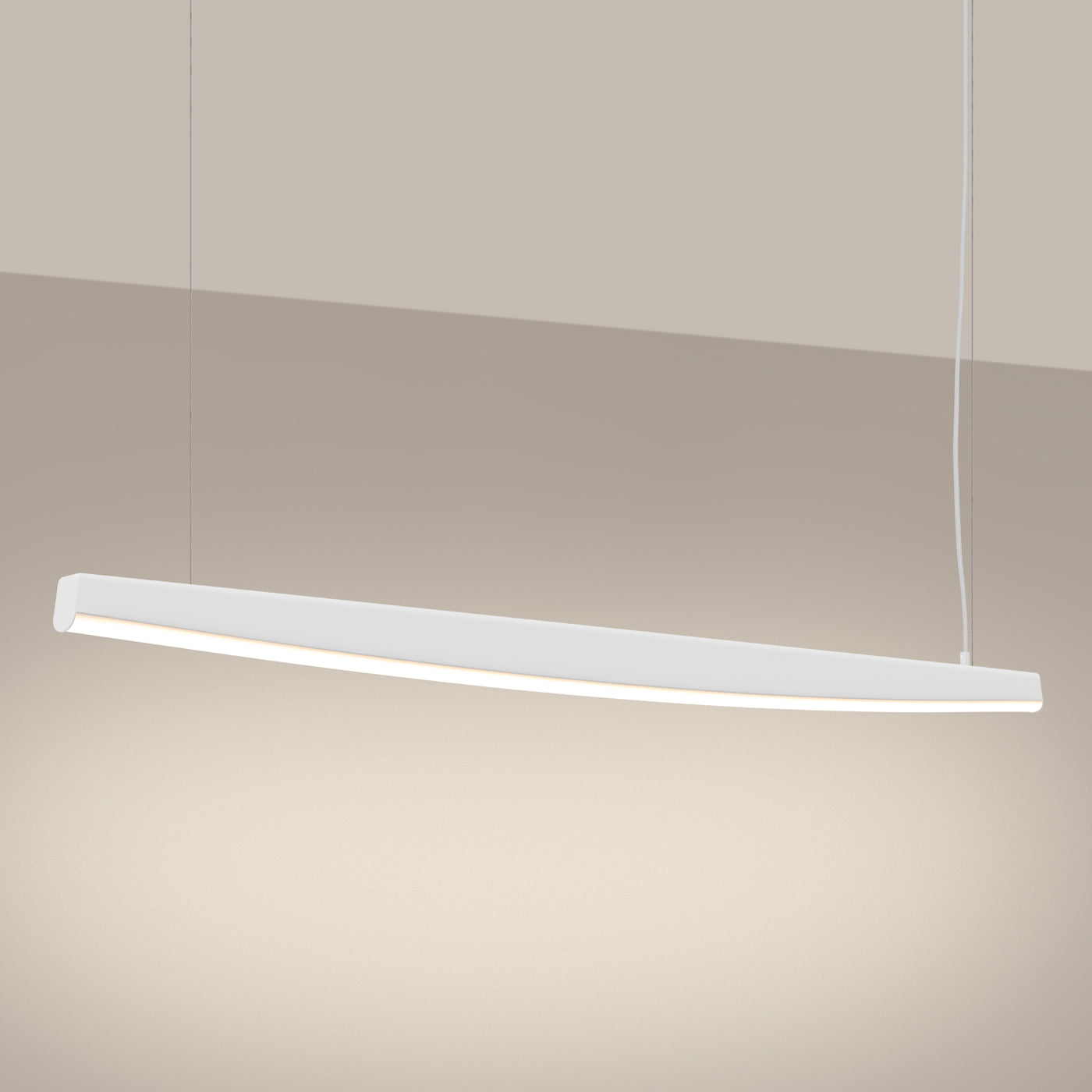Lampa wisząca Jorun LED 150 cm biała 3000K