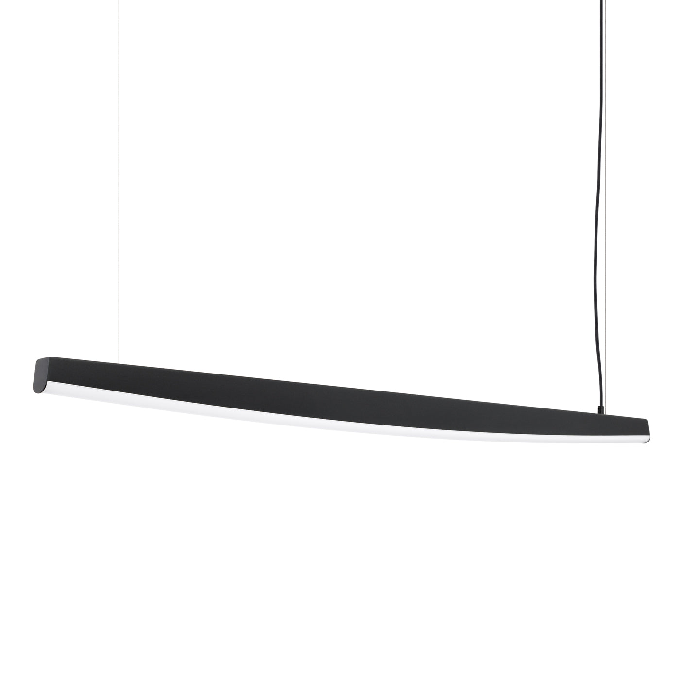 Lampa wisząca Jorun LED 150 cm czarna 3000K