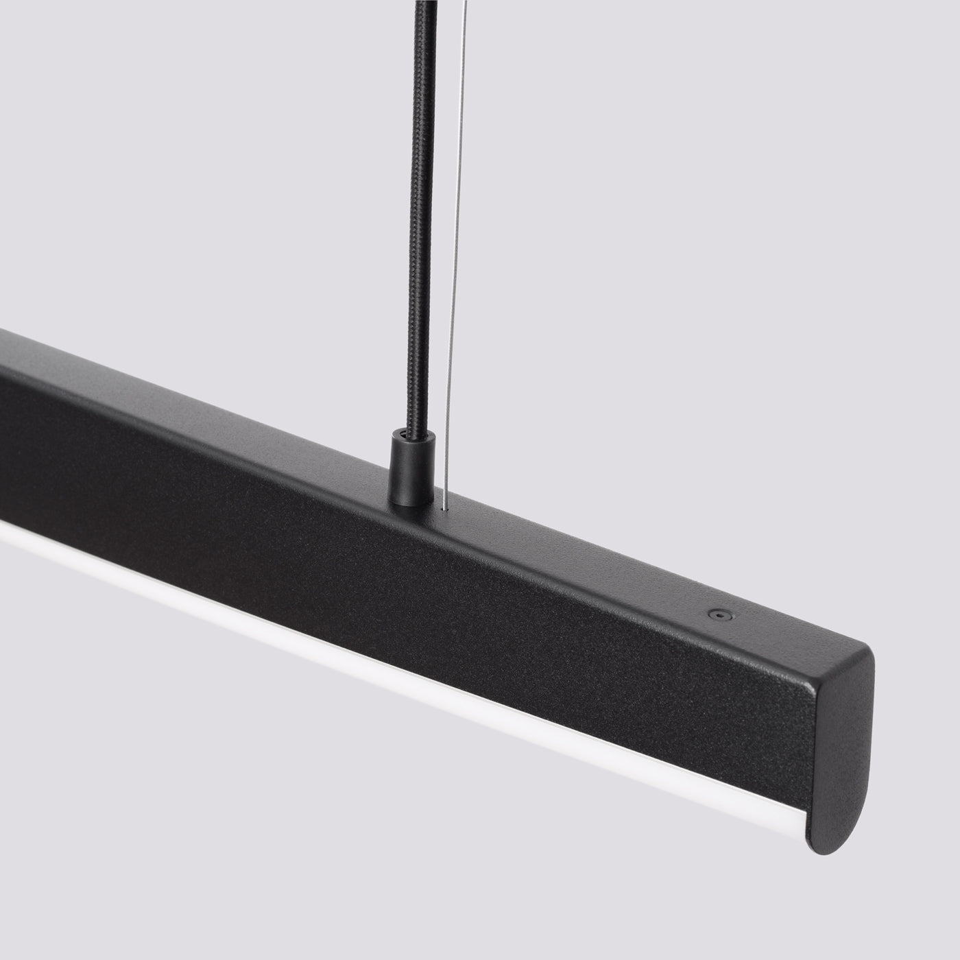 Lampa wisząca Jorun LED 150 cm czarna 3000K