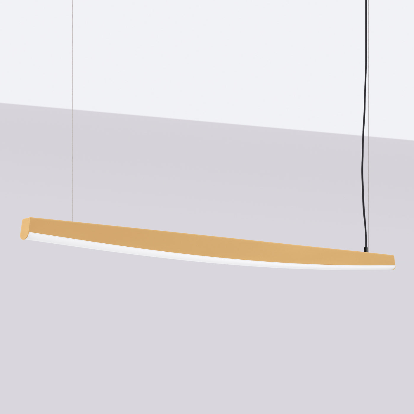 Lampa wisząca Jorun LED 150 cm złota 3000K