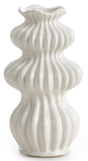 Wazon Sequis ceramiczny biały
