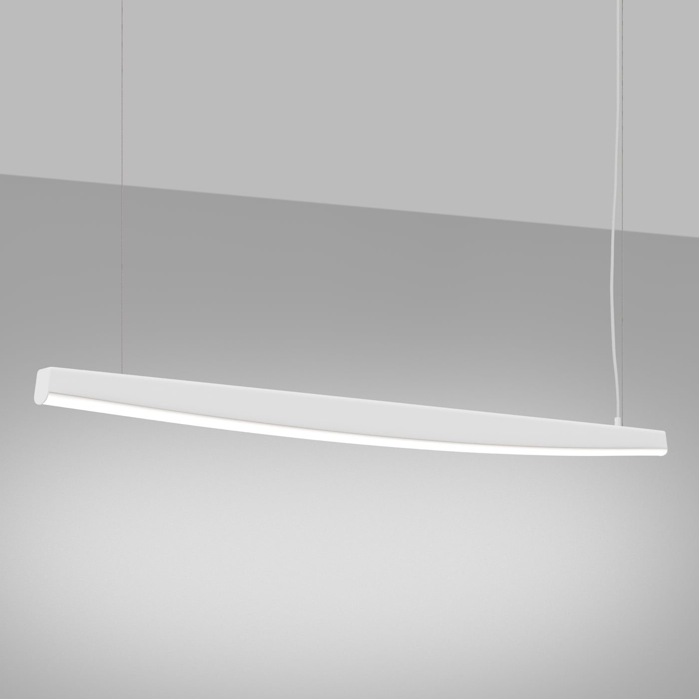 Lampa wisząca Jorun LED 150 cm biała 4000K