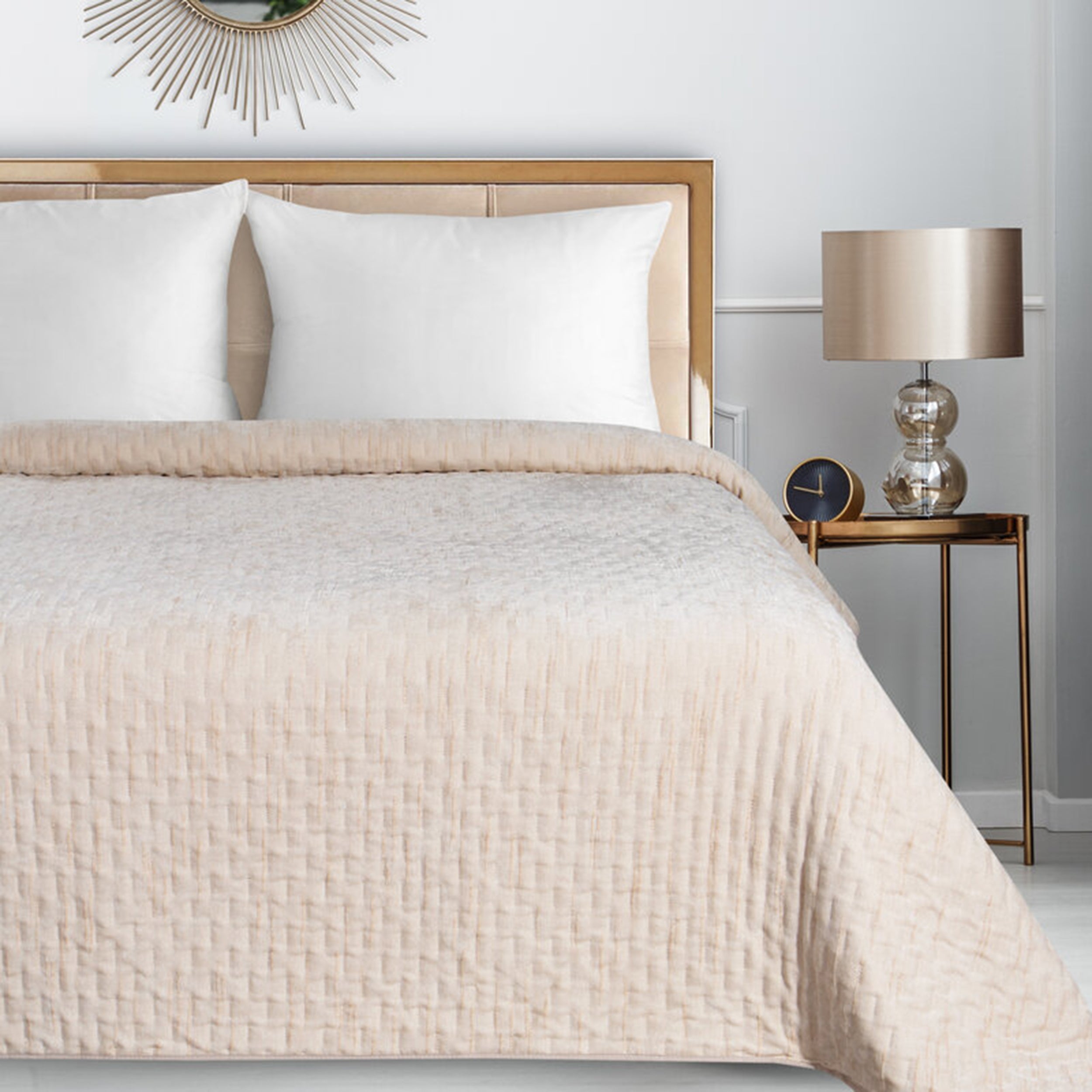 Narzuta Chelen 170x210 cm kremowa