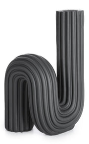 Wazon Helsena ceramiczny czarny