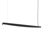 Lampa wisząca Jorun LED 150 cm czarna 4000K