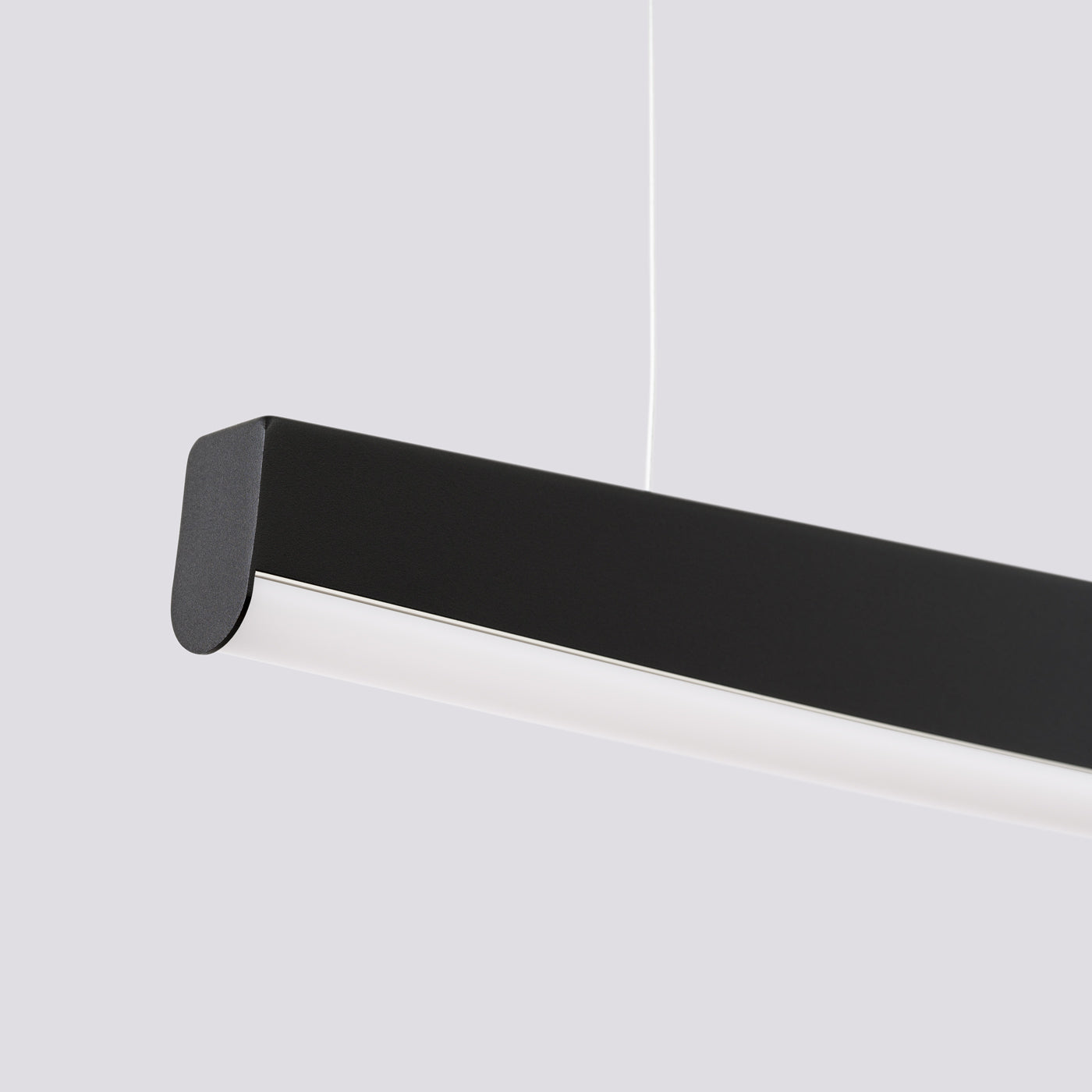 Lampa wisząca Jorun LED 150 cm czarna 4000K