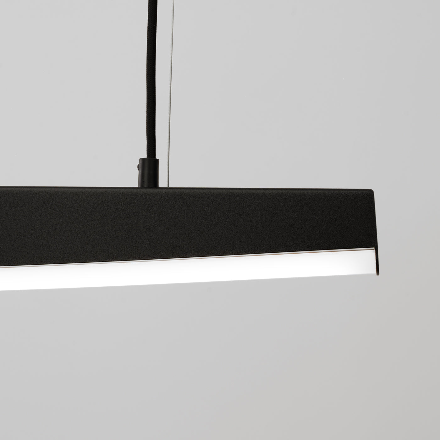 Lampa wisząca Jorun LED 150 cm czarna 4000K