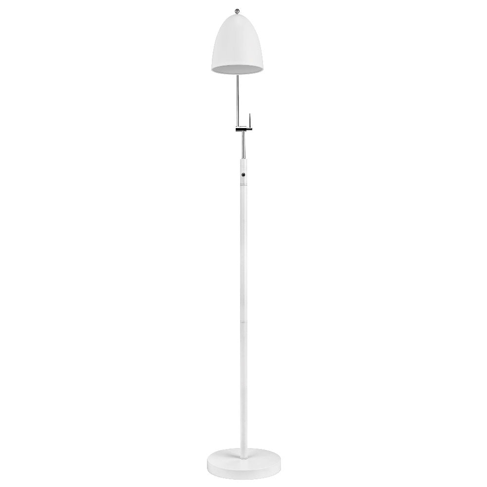 Lampa podłogowa Alexander 140 cm biała