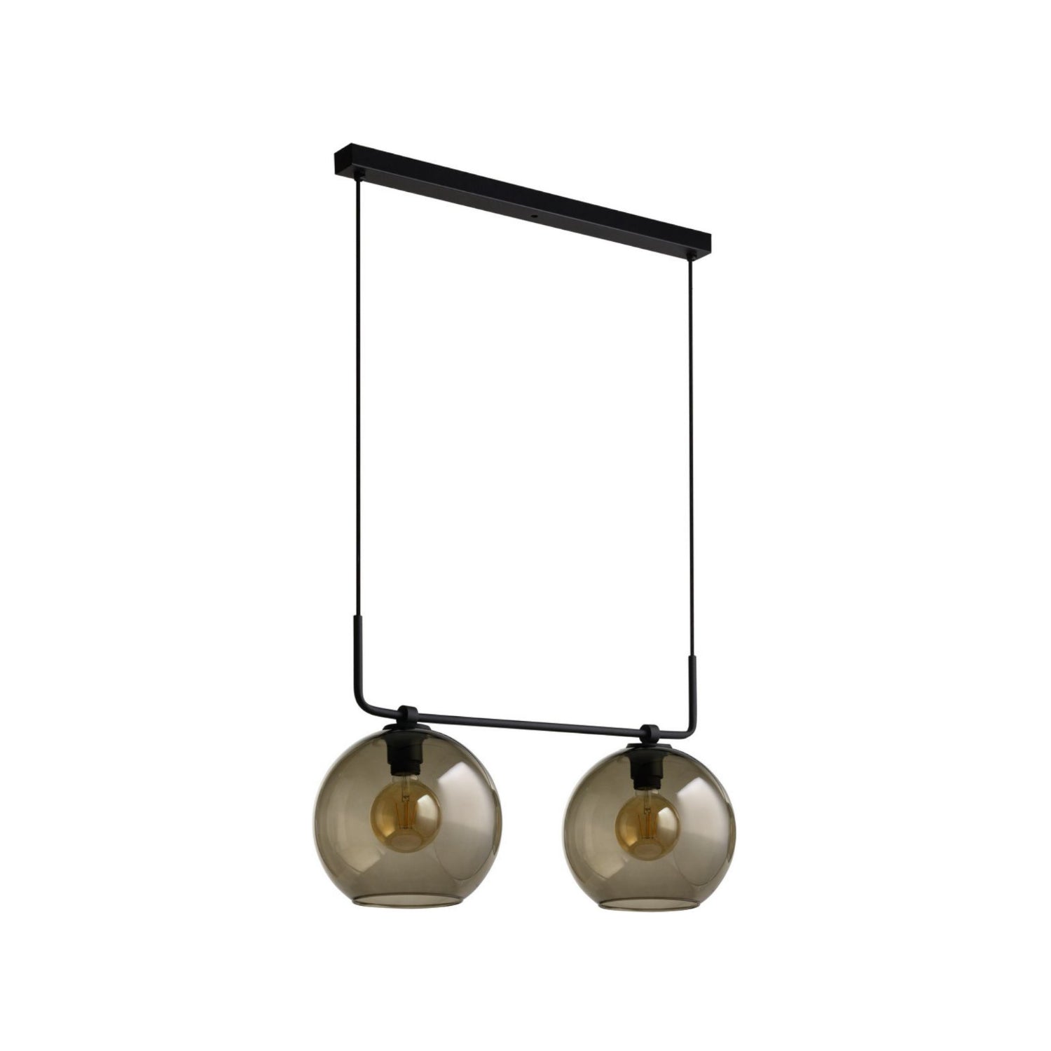 Lampa wisząca Monaco x2 dymiona 9363