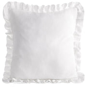 Poszewka na poduszkę Muslin 45x45 cm biała