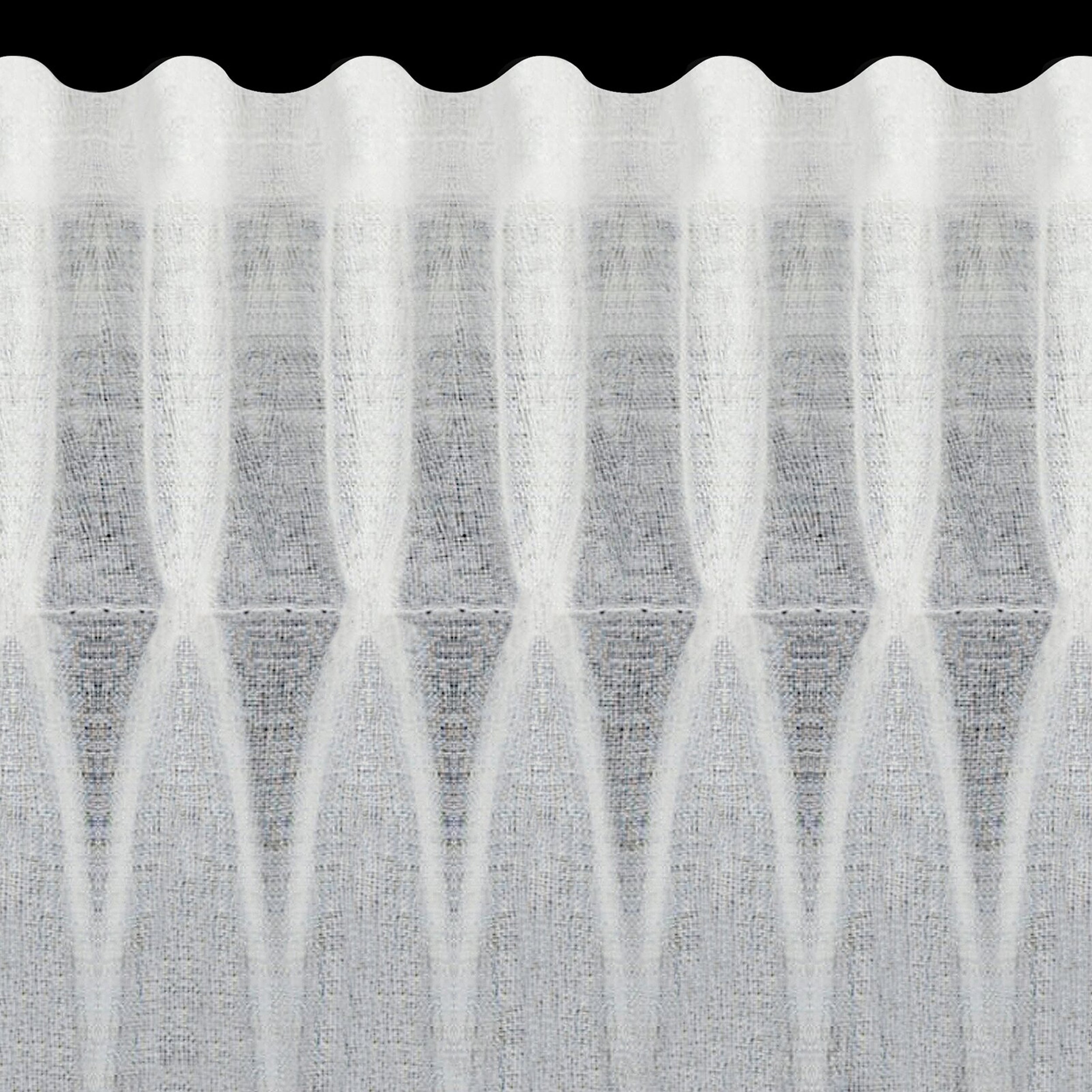 Firanka Kaaja na taśmie 155x350 cm biała