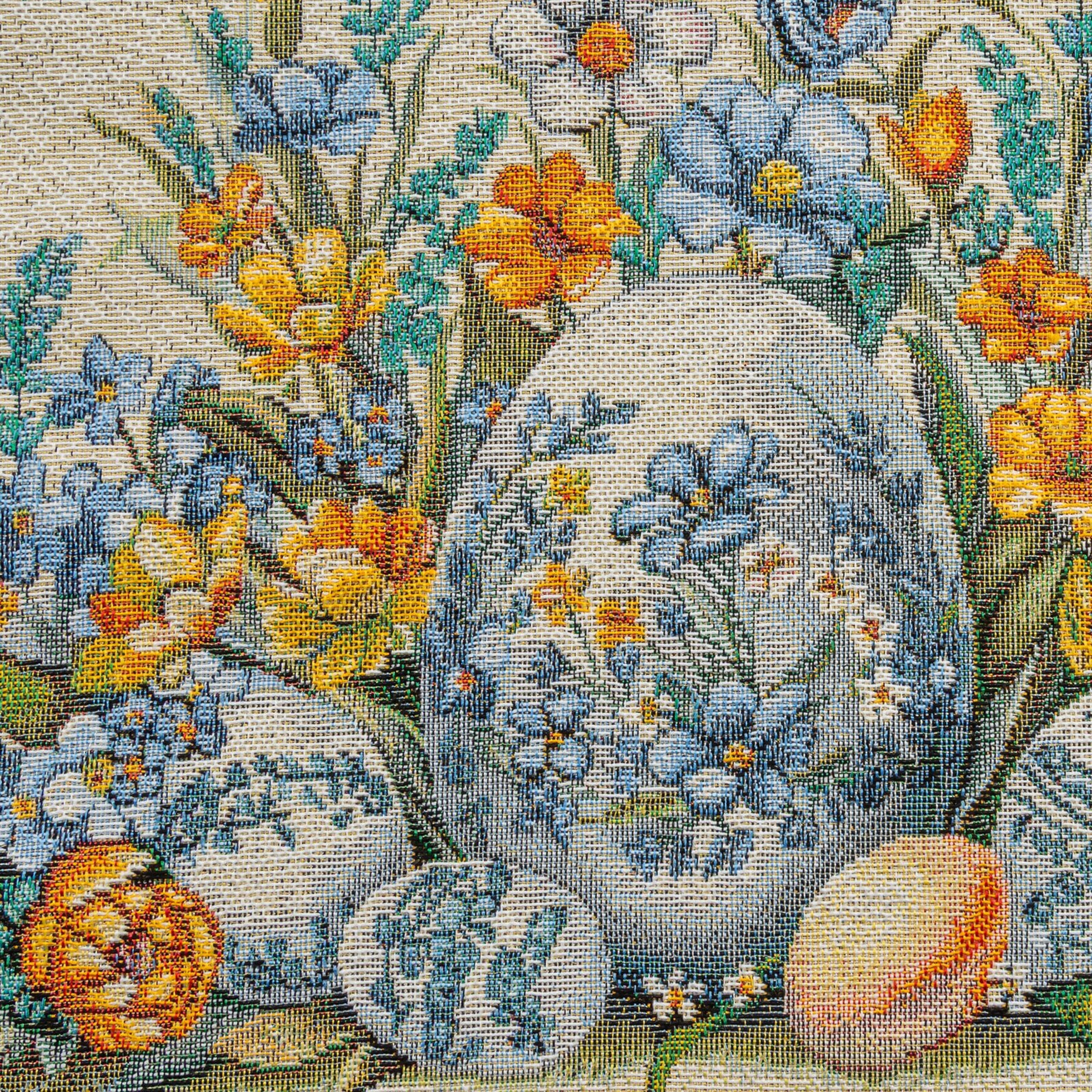 Bieżnik gobelinowy Cribilo 40x100 cm kremowy świąteczny