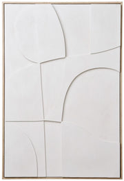 Obraz Chatory 60x90 cm II biały