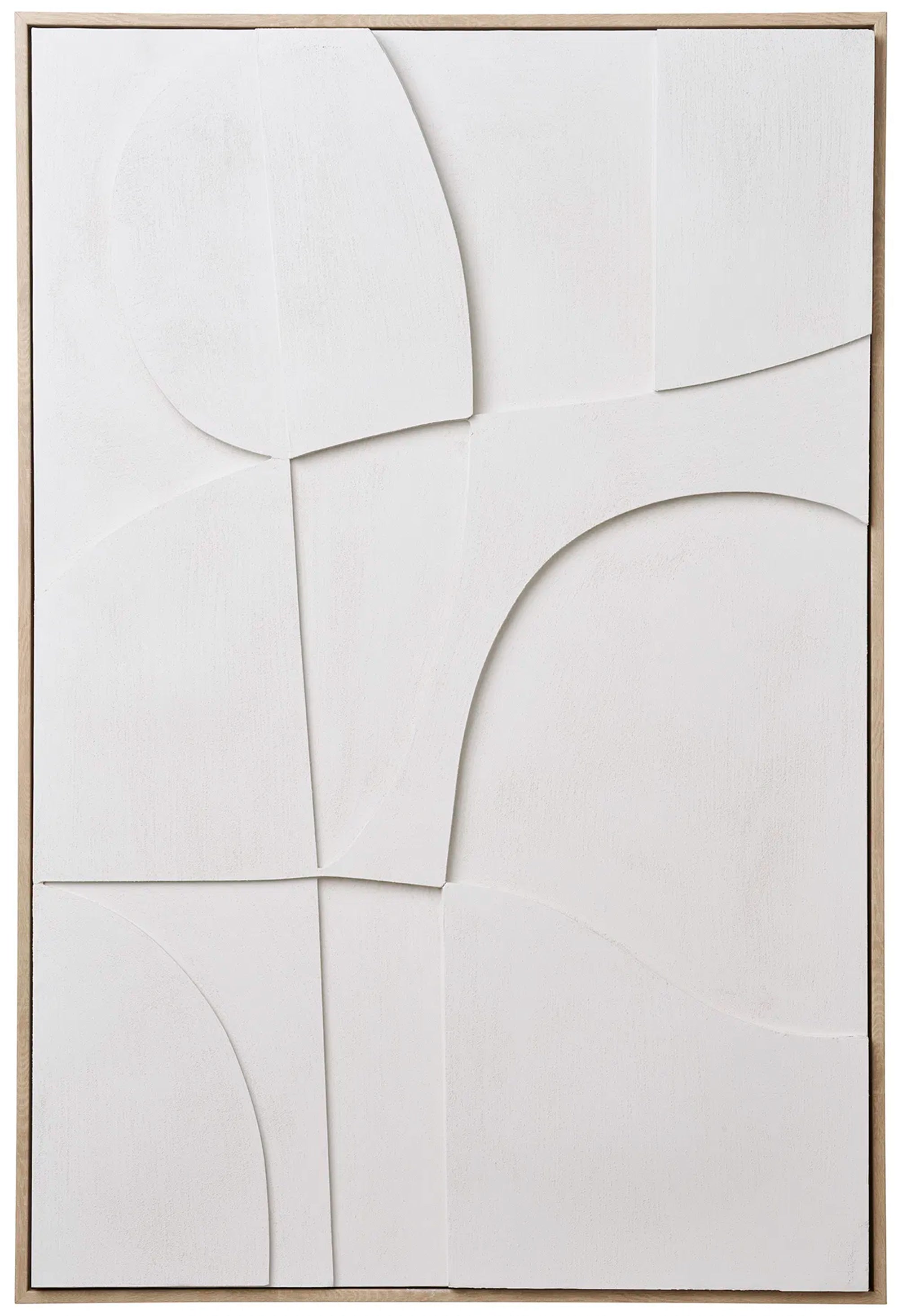 Obraz Chatory 60x90 cm II biały