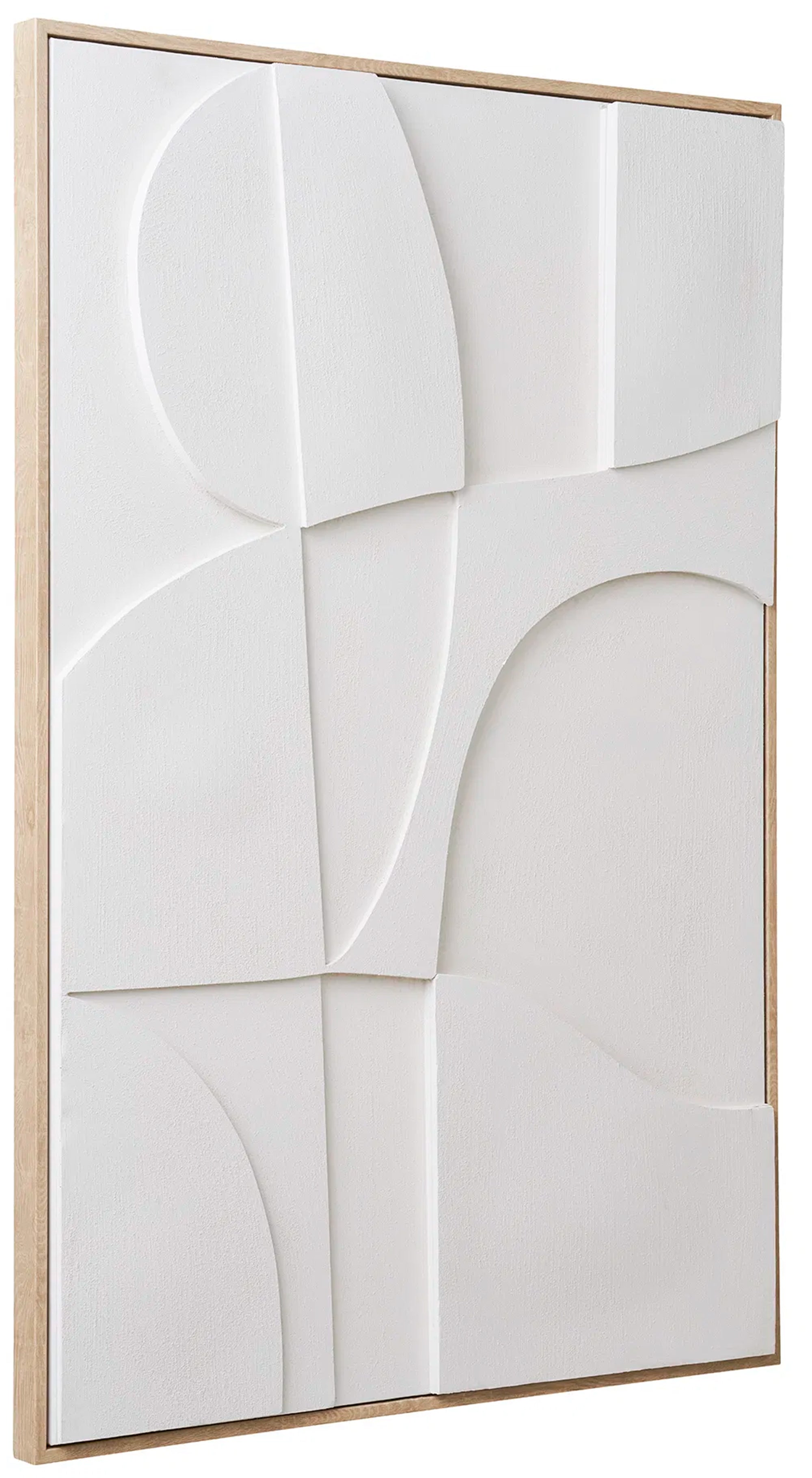 Obraz Chatory 60x90 cm II biały