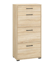 Szafka na buty Mafro z szufladą i trzema schowkami 60 cm Sonoma jasna