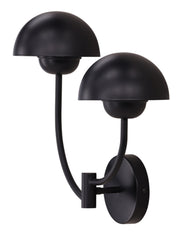 Lampa ścienna Lyckorna x2 35 cm czarna