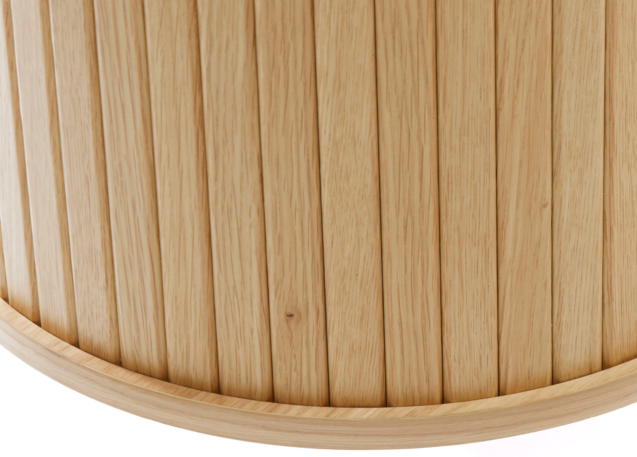 Komoda Gativel 120 cm lamele dąb naturalny