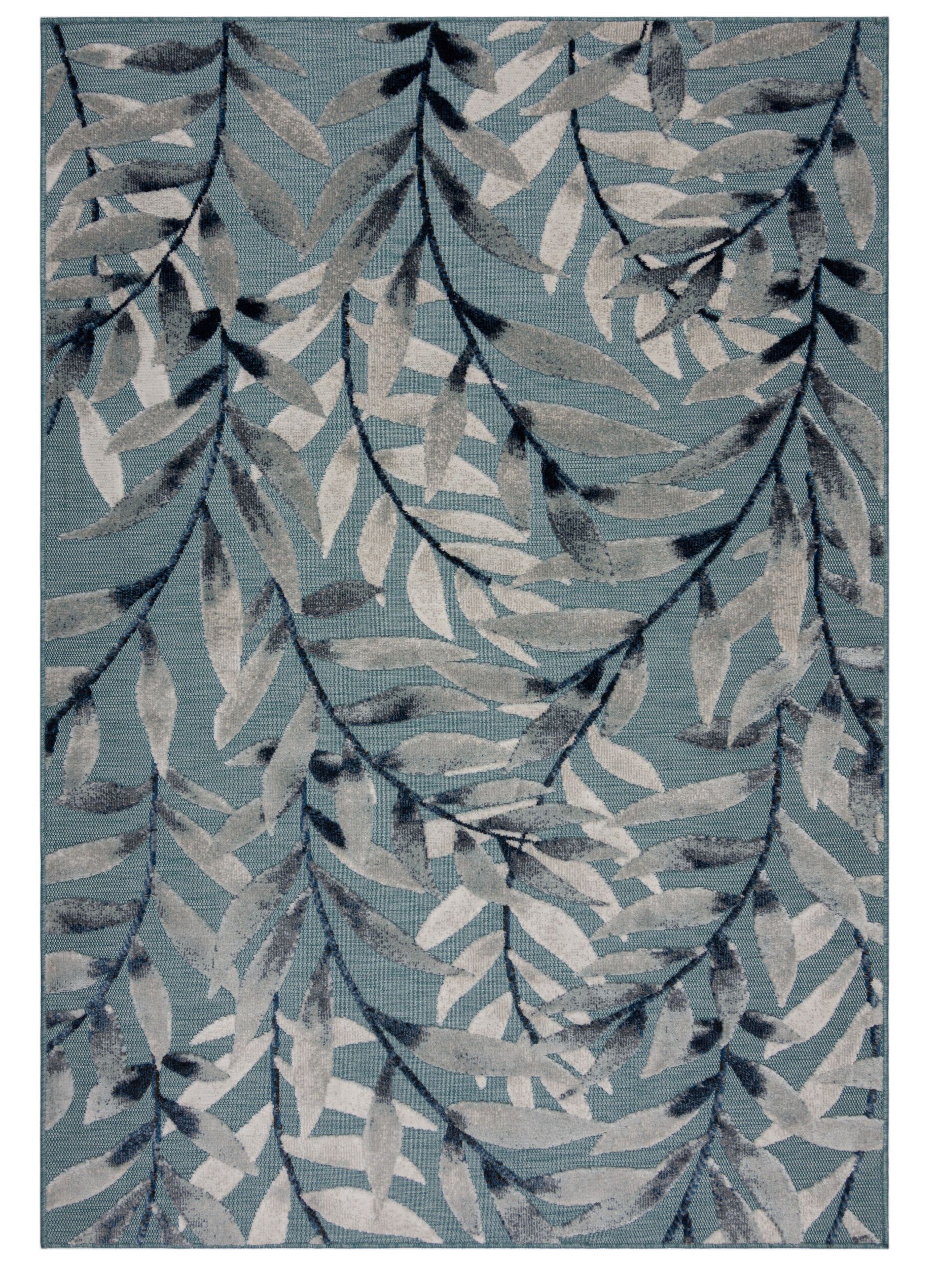 Dywan zewnętrzny Willow 120x170 cm niebieski