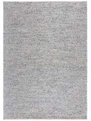 Dywan Minerals 150x80 cm z wełną szaroniebieski