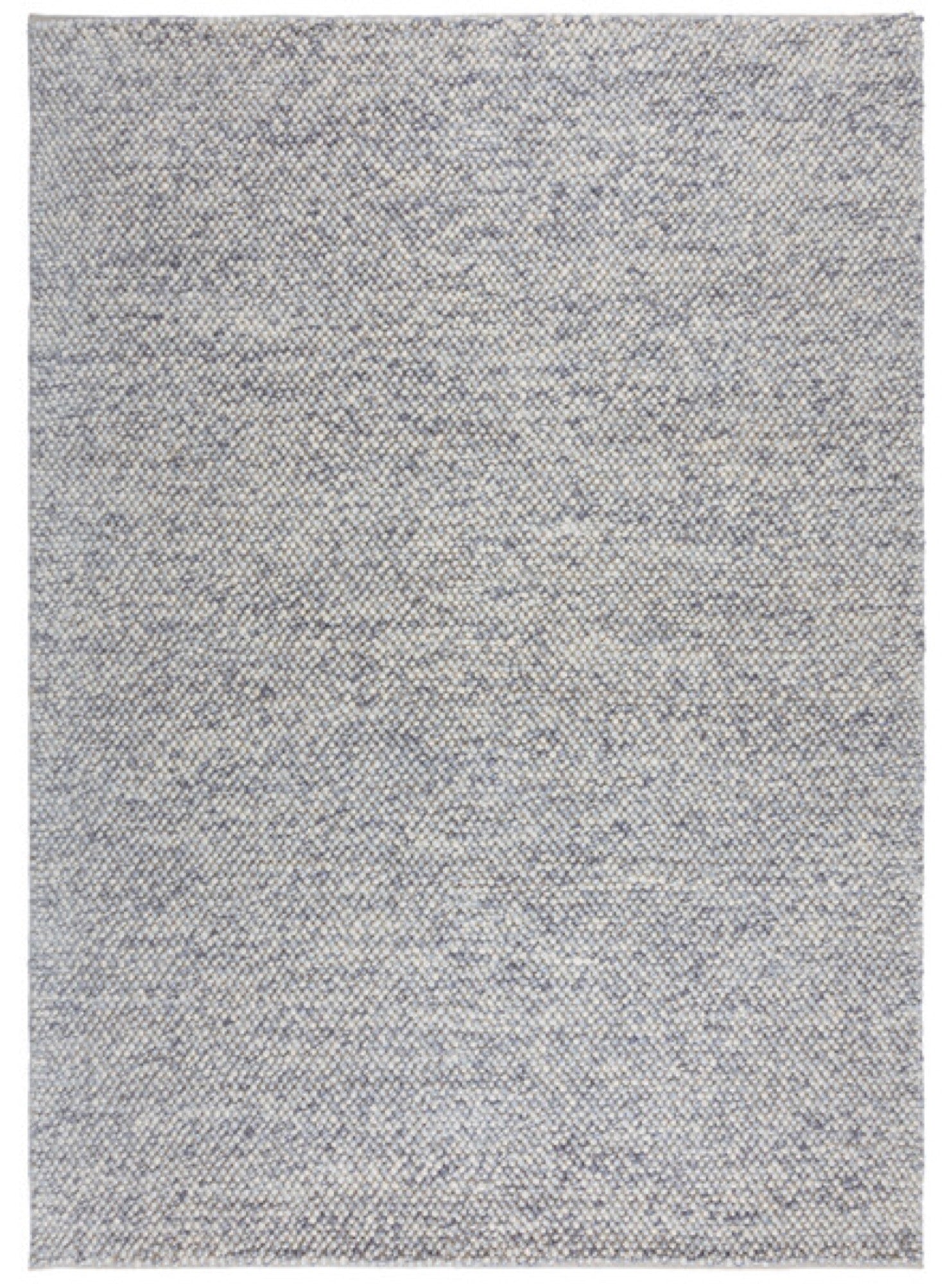 Dywan Minerals 230x160 cm z wełną szaroniebieski